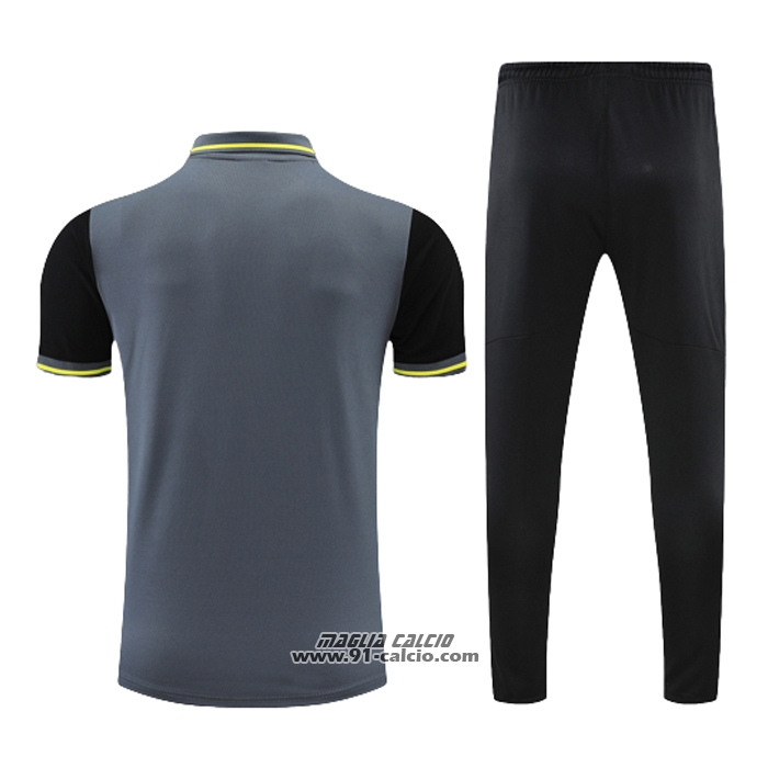 Conjunto Polo
 Borussia Dortmund 2022-2023 Grigio
 e 
Nero
